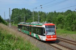 City-Bahn Chemnitz Stadtbahn ChemnitzBahn Stadler Citylink im Dieselbetrieb in Oberlichtenau auf der Strecke C14 nach Mittweida